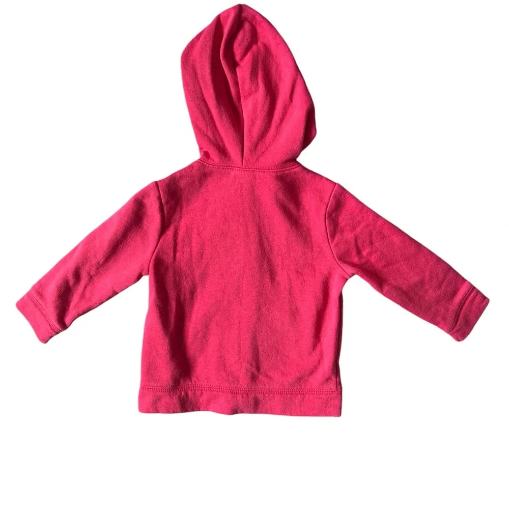 Old Navy Pink Zip Up Hoodie | 6-12M